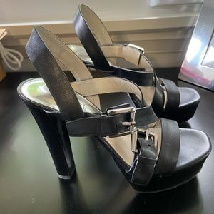 Michael Kors: black leather, size 7.5